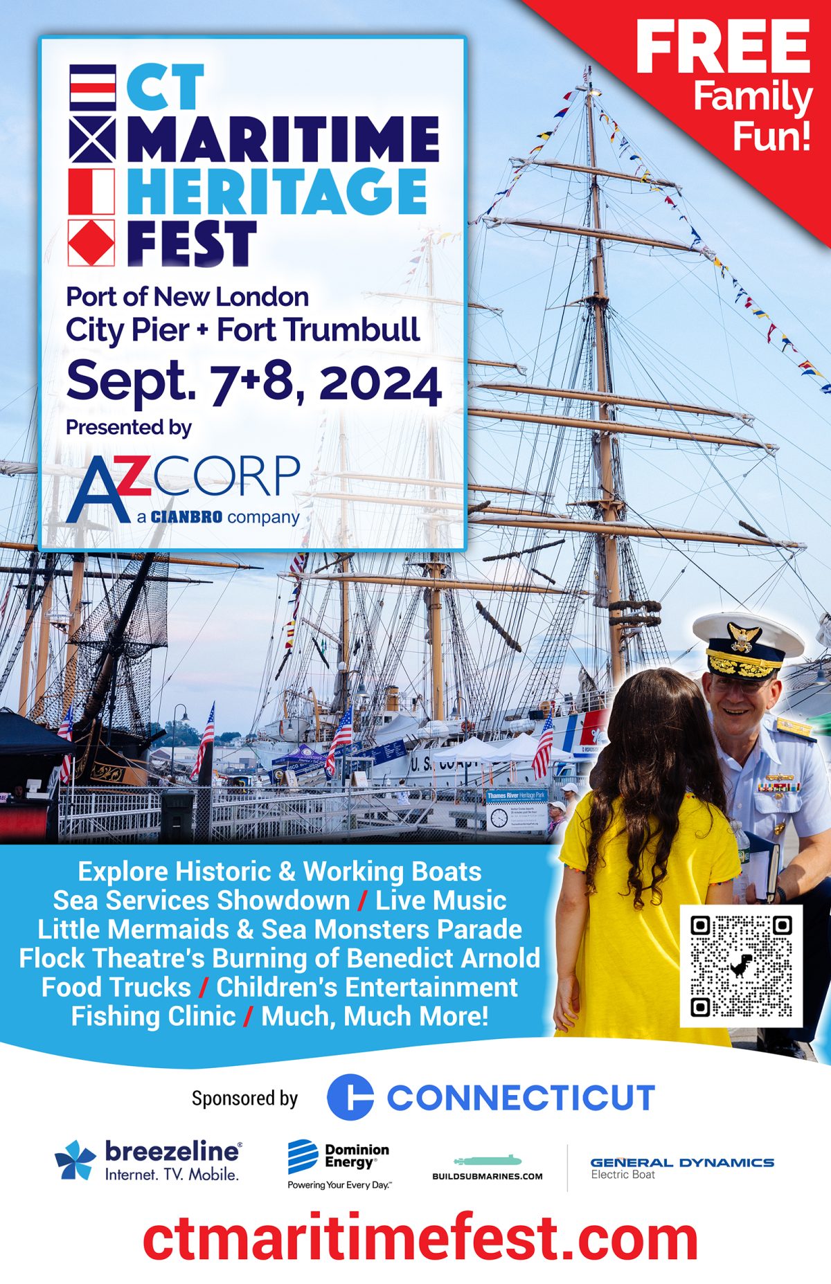 CT Maritime Heritage Festival Visit New London